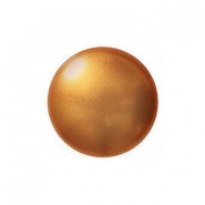 Les perles par Puca® Cabochon 14mm Gold pearl 02010/11016